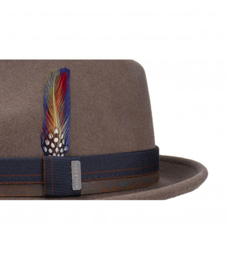 trilby gris feutre Stetson